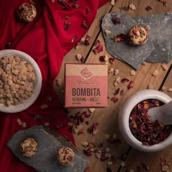 Smudge bombe Oliban et Rose – Image 2