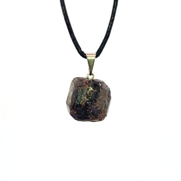Pendentif Grenat brut